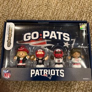 NIB little people Patriots football